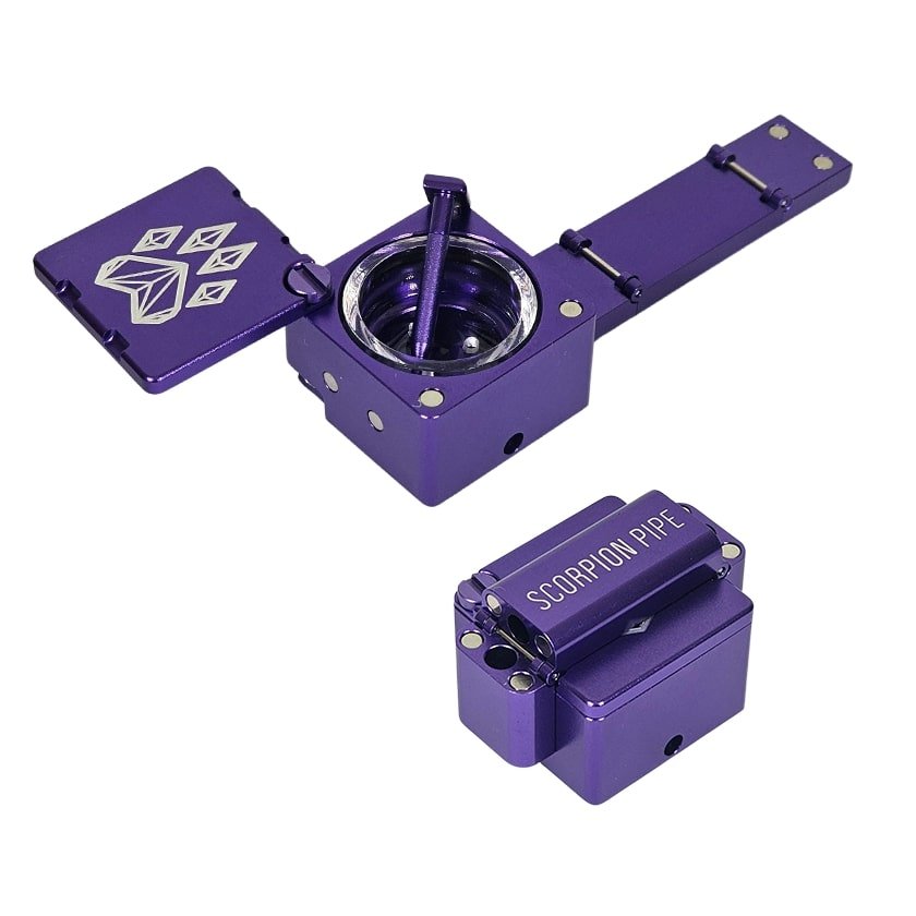 Scorpion Pipe - Purple
